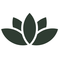 Symbol einer Lotusblüte – steht für Ruhe, Heilung und Achtsamkeit